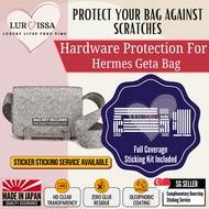 [𝐒𝐆][𝐋𝐮𝐫𝐯𝐢𝐬𝐬𝐚] Hardware Protective Sticker For Hermes Geta Bag | Prevent Hardware Scratches & Tarnis