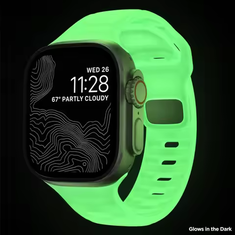 Strap for Apple Watch 45 49 42 41 44 40 38mm Luminous Glow Bracelet for Apple Watch 45mm Series 8 fo