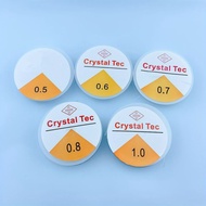SM088 - Elastic Crystal Tec Tebal Ukuran 0.4 0.5 0.6 0.7 0.8 1.0 mm Per 1 Roll / Senar Benang Elasti