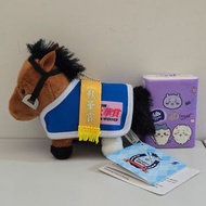 JRA 12cm 馬服馬仔珠鏈吊飾公仔 秋華賞 雪嶺熱點 Cervinia 純種馬 冠軍馬 日本賽馬 日本競馬 國際一級賽 日本一級賽 G1 毛公仔 掛飾 掛件 Thoroughbred Collec