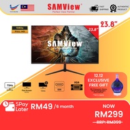 SAMView 23.8" Full HD Gaming LED Monitor [1920 x 1080]
