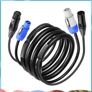 DMX512 Extension Cable 3Pin XLR Signal Combo Cables forStage Lighting, Concerts, Events