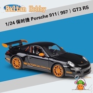 Baltan Hobby C1M  willie welly1:24 porsche 911gt3 rs (997) sports car simulation alloy car model dec
