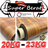 Tikar Getah Super Berat 20m x 1.83m (6 kaki) Tebal 0.40mm PVC Vinyl Carpet Flooring Canopy Karpet Velvet Khemah Kanopi