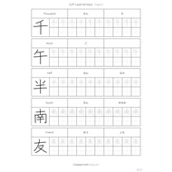JLPT Level N5 Kanji (Kanji N5) 103 Pieces