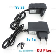 AC to DC 9V DC 1A 2A power supply adapter Supply adaptor 9 volt 1000ma 2000ma 5.5*2.5MM  MY9B
