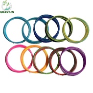 SHANLIN Badminton Racket Strings, Assorted Color Colorful Colorful Rainbow Badminton String, Badmint