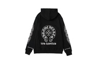 Top1Chrome Hearts ใหม่เสื้อผ้าขนาดใหญ่ Hoodie Zip Street Hip-Hop สี Harajuku Casual Zipper Sweatshirt ผู้ชายและผู้หญิงTH