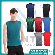 ELGINI SLEEVELESS JERSEY QUICK DRY UNISEX SINGLET TANK TOP SPORT SPORTWEAR TEAM MATCH SHIRT BAJU TEE