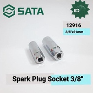 Spark Plug Socket Wrench 12916 - 3/8" Spark Plug Socket 21 Mm Sata Ready