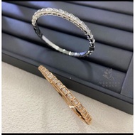 Glowing Grace -High Version Snake Bone Titanium Bracelet
