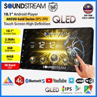 Soundstream QLED Gold Series 4G Android Car Player Built-In 48 Band DSP (4+64GB)