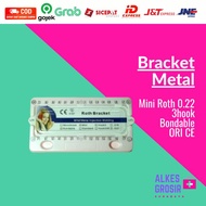 Bracket Mini Roth 022 Metal MIM With 3hook ALS Braces Doctor Dental Braces Ortho Braces Braces Brace