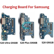 Charging Board Flex For Samsung S20 Plus Ultra G981B G986B G988B USB Connector Dock Charger Cable