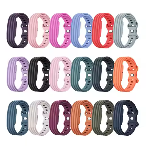 For Google Fitbit Air Strap Sports Silicone Adjustable Replacement Wristband For Fitbit Air Fitness 
