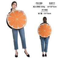 [Ready Stock] Halloween Funny Funny Fruit cos Costume Orange Lemon Stage Costume Funny Props cosplay