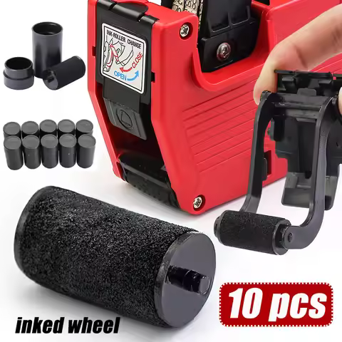 10PCS 20mm Refill Ink Rolls Ink Cartridge for MX5500 Marking Price Labeler Tag Guns Print Equipment 