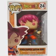 Funko POP Dragon Ball Z Figure Super Saiyan God GOKU #24 Dragon Buu Vegeta Cell Vinyl Clint Action Figure Collectible Model Toys