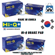 KIA RONDO belakang REAR BRAKE PAD - BRAND SANGSIN HIQ HI-Q