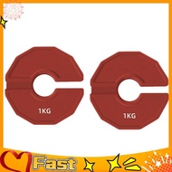 [untedvrip]2PCS Gym Micro-Type Plates Dumbbell Fractional Weight Plate Rubber Fractional Weight Plat