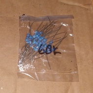 R 68K Ohm 0.5 W Metal Film 1 Percent Resistor 68 K Kilo Ohm 0.5W 20 Pcs