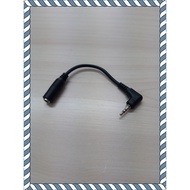 Audio Converter Cable 2.5mm Male to 3.5mm Female 10cm