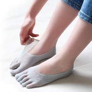 MATA Women's 5-finger socks below the ankle short invisible hidden socks JJ005