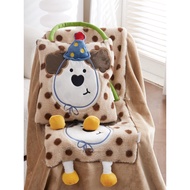 sofa pillow long pillow plushie pillow car pillow Dual-use Pillow Blanket Four Seasons Cartoon Cute 