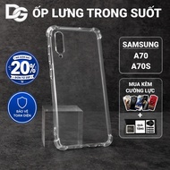 Samsung A70, A70s Dragoncase smooth transparent case | SS galaxy flexible phone case protects the Sa