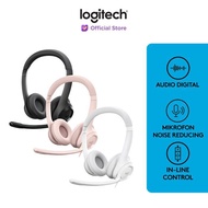 Logitech H390 USB Stereo Headset Microphone Noise-Cancelling Earphone Logitech H390