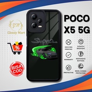Latest Xiaomi Poco X5 5G Case Car Sport Casing Poco X5 5G Softcase Hardcase Glossy Kesing