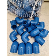 90° Elbow Moldex Blue PVC 4pcs