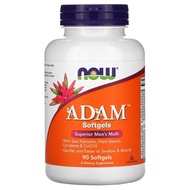 PROMO NOW Foods ADAM Superior Men Multivitamin , 90 / 180 Softgels ( saw palmetto , CoQ10 , plant sterols &amp; lycopene )