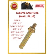 SYW SLEEVE ANCHOR (WALL PLUG)