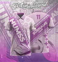 [FREE CUSTOME]2024 HUMSS SUBLIMATION UNIFORM POLOshirt for men women ready to wear male polo shirt s