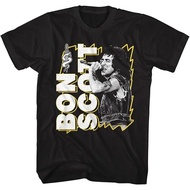 KATUN David Bowie Bowie T-shirt Stacked Neck Pure Cotton unisex