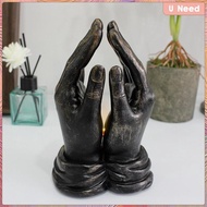 [Wishshopeeyas] Praying Hands Statue Decorative Decoration for Bedroom Bookshelf Office