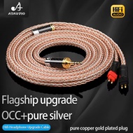 16 Core Earphone Cable For Sennheiser HD580 HD600 HD650 HD25 HD660S hd565 hd545 upgrade Balanced 2.5