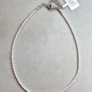 37+6cm 小米形淡水珍珠頸鏈 JW102HM2-002