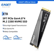 EAGET SP7 SSD M.2 2280 NVME PCIe Gen4.0*4 Internal Solid State Drive For PC Desktop&Laptops (Read 74