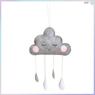 Kids Decor Toy for Kidult Toys Decorate Children's Room Nordic Baby Crib Mobile Felt Cloud Mobiles Photography Prop Wall Hanging junshaoyipin