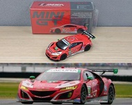 1:64 Mini GT No.617 Acura NSX GT3 EVO22 #98 Harrison Contracting Company 2023 IMSA Daytona 24 Hrs Ra