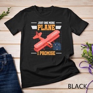 Funny Rc Plane - Just One More Plane I Promise - Rc Airplane Mens T-Shirt