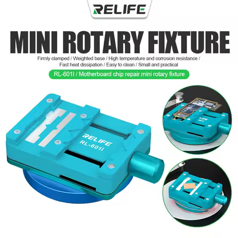 NEW RELIFE RL-601I Motherboard Chip Repair Mini Rotating Fixture for Motherboard Repair Chip Removal