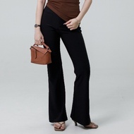 [MURATHELABEL] Olivia Fitted Flared Office Long Pants | Fitted Flare Long Pants | Women's Premium Fl