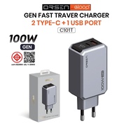 Orsen by Eloop C101T GaN Charger 100W หัวชาร์จ PD QC PPS Type C ชาร์จเร็ว adapter มอก.