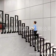 W Walking Railing Stair Armrest Elderly Indoor Loft Protection Iron Railing Ladder Creative Fence Ar