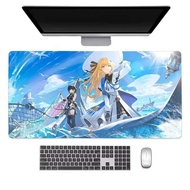 Tấm lót chuột bàn phím Wuthering Waves PHOEBE cao su Kawai tấm lót bàn chống trượt XXL90x40 cm.