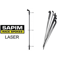 SAPIM SPOKE LASER (2.0-1.5-2.0MM) 14G 290 292 293 294 J-BEND BLACK