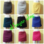 rok senam spandek/rok mini senam